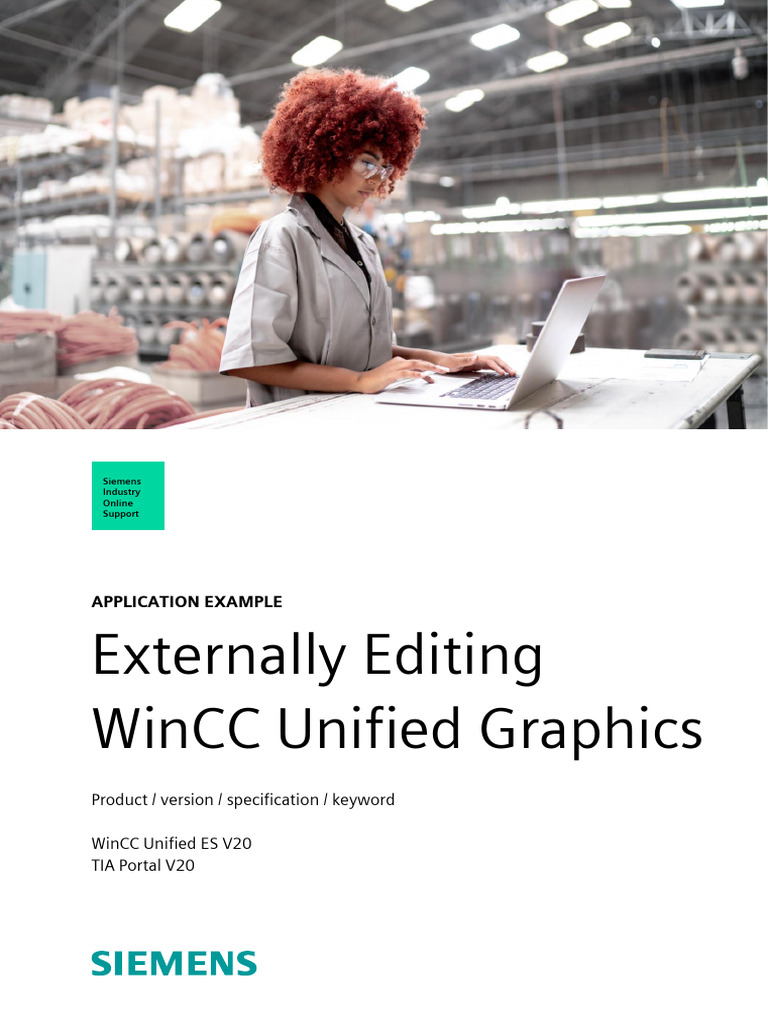 WinCC Unified Graphics Editing Guide | PDF | Computer File | Directory ...