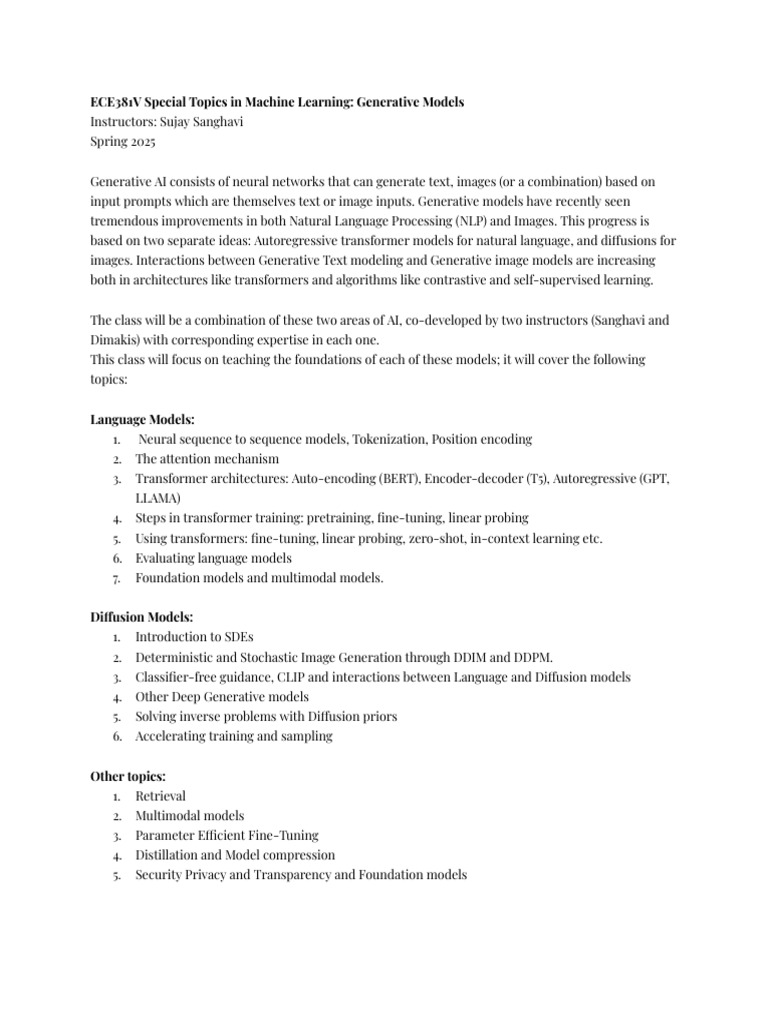 Generative Models in Machine Learning | PDF | Computational ...