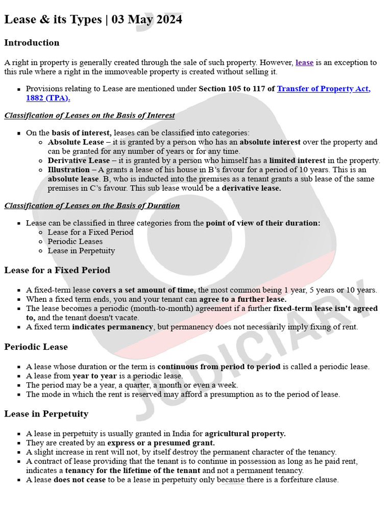 Lease NOte TP1882 [1] | PDF | Lease | Leasehold Estate