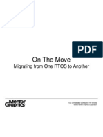 On the Move - Migrating From One RTOS to Another