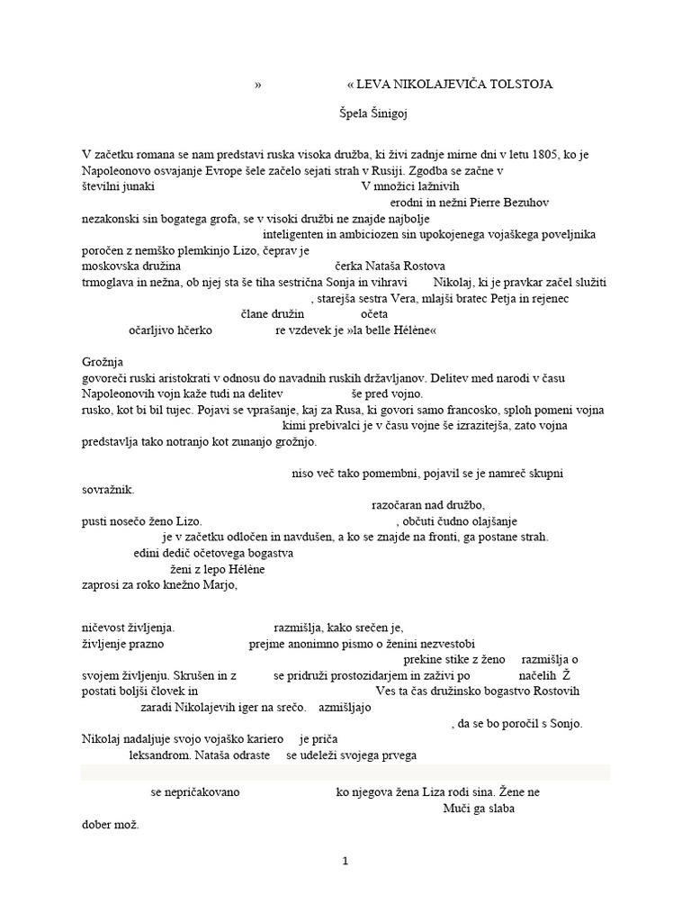 Vojnamir Obnova | PDF