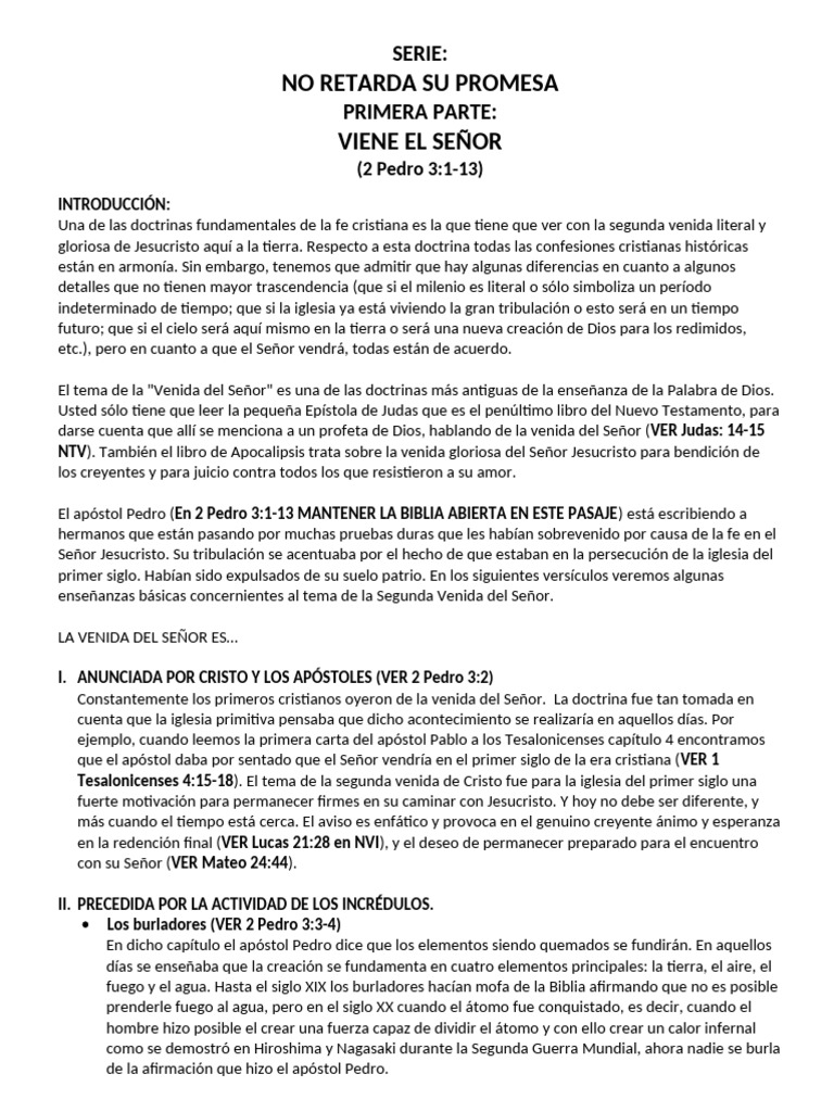 Segunda Venida de Cristo: Esperanza y Fe | PDF | Cristo (título ...