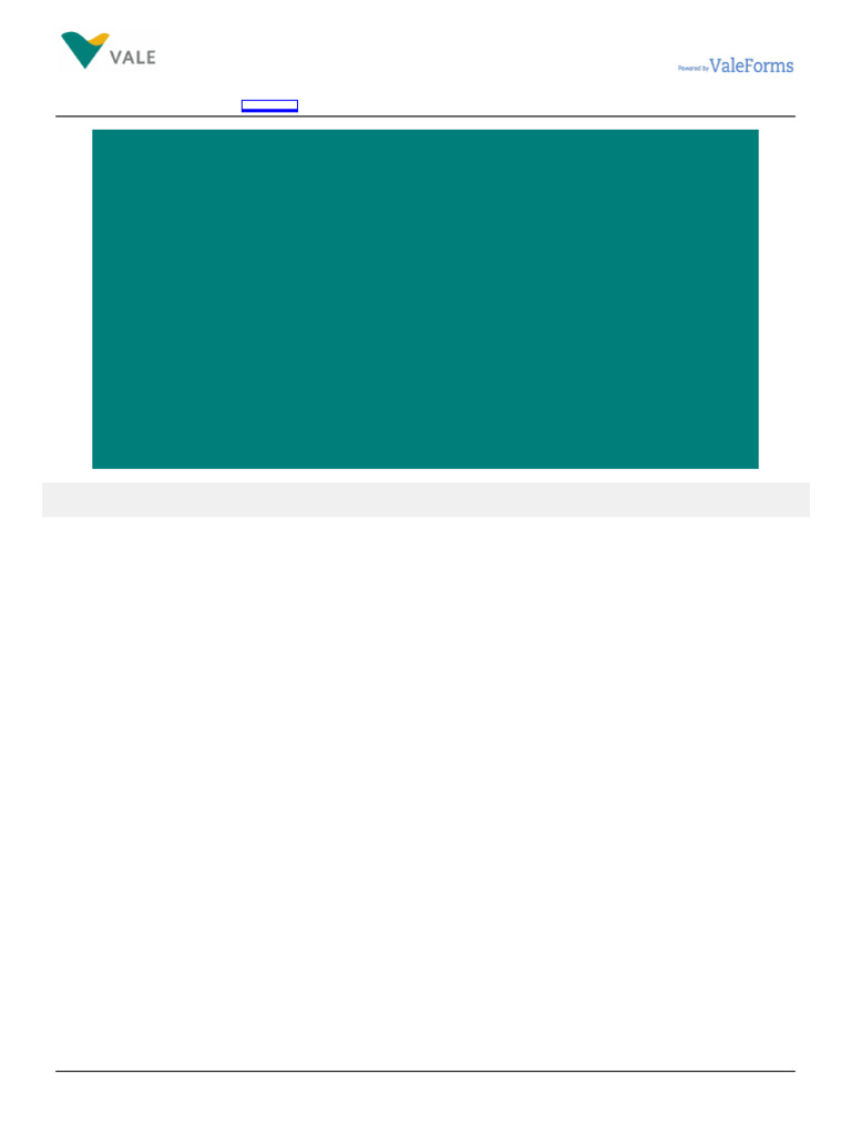 ValeForms Form Self Screening (47) | PDF | Veículos | Transporte
