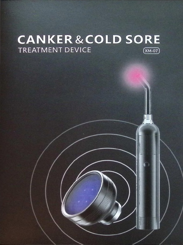 Cold Sore Treatment Device Guide | PDF | Ultraviolet | Medical Specialties