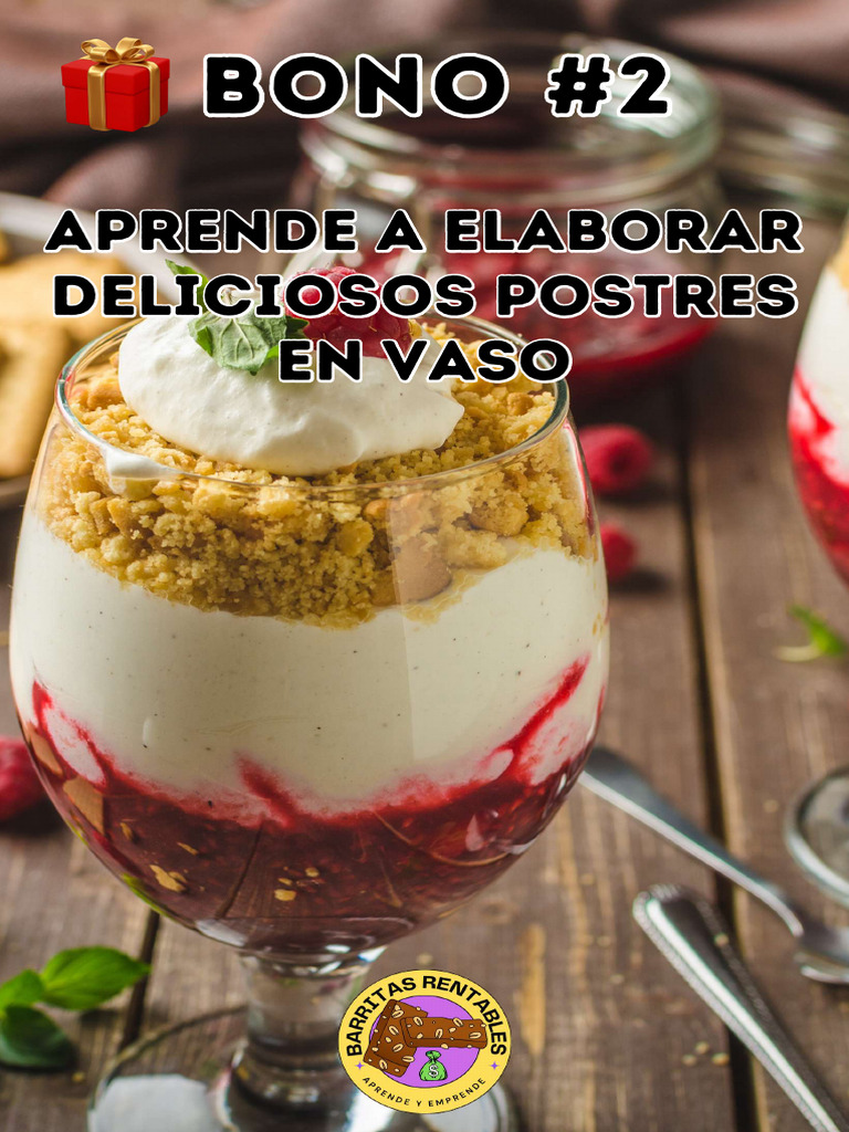 Bono#2 Postres en Vaso PDF | PDF | Postres | Alimentos