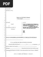 Download Sample Demurrer to Complaint for Lack of Standing in California by Stan Burman SN97255471 doc pdf