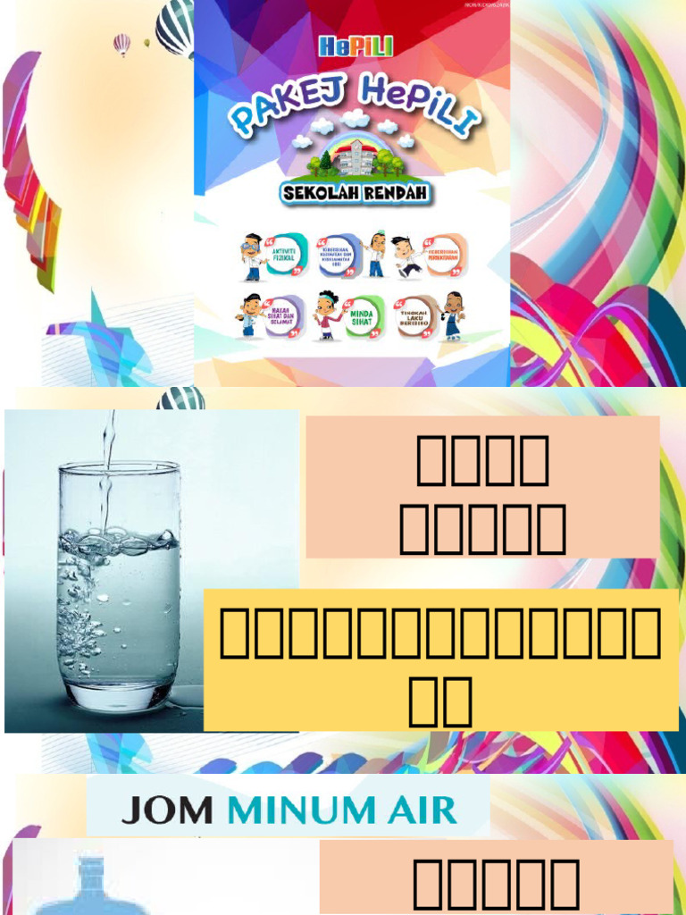 Pakej Hepili ( Minum 8 Gelas Air) | PDF