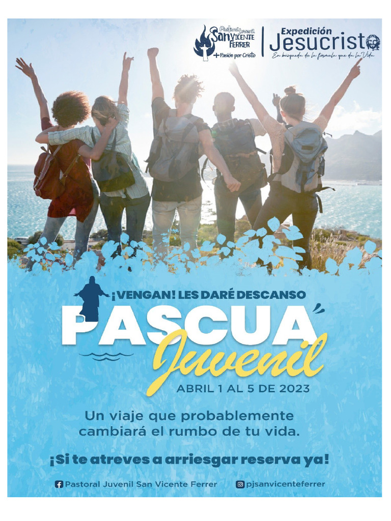 Pascua Juvenil 2023: Actividades y Reflexiones | PDF | eucaristía | Oración