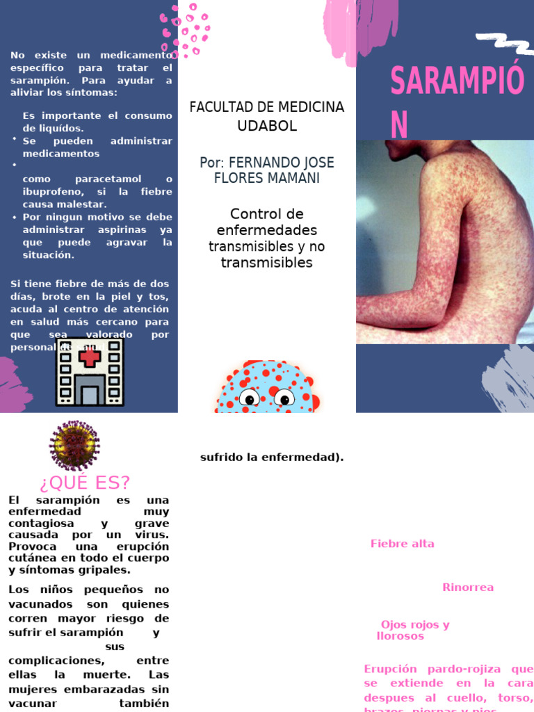 Prevención y síntomas del sarampión | PDF | Sarampión | Salud pública
