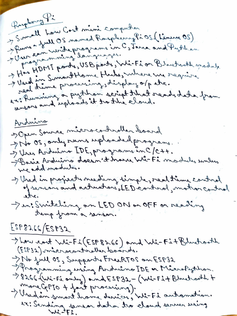 IoT Module No 2 Notes | PDF