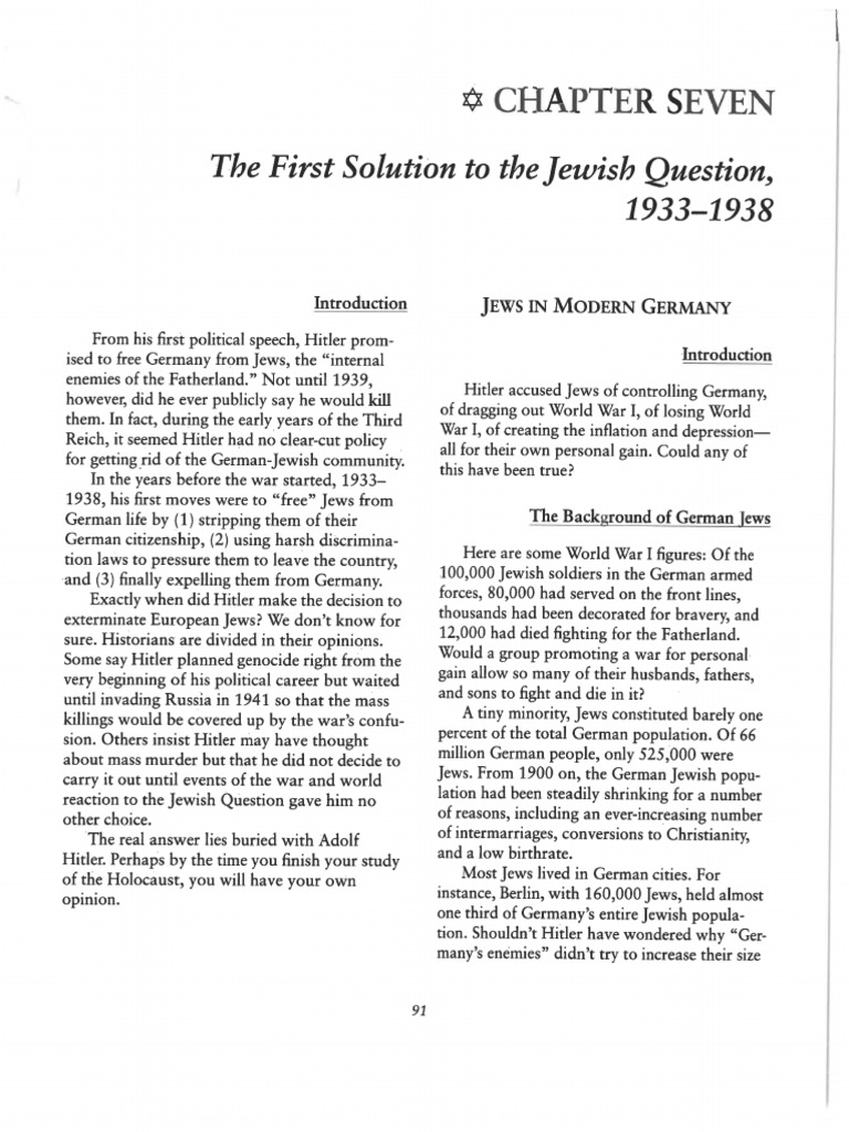 First solution reading | PDF