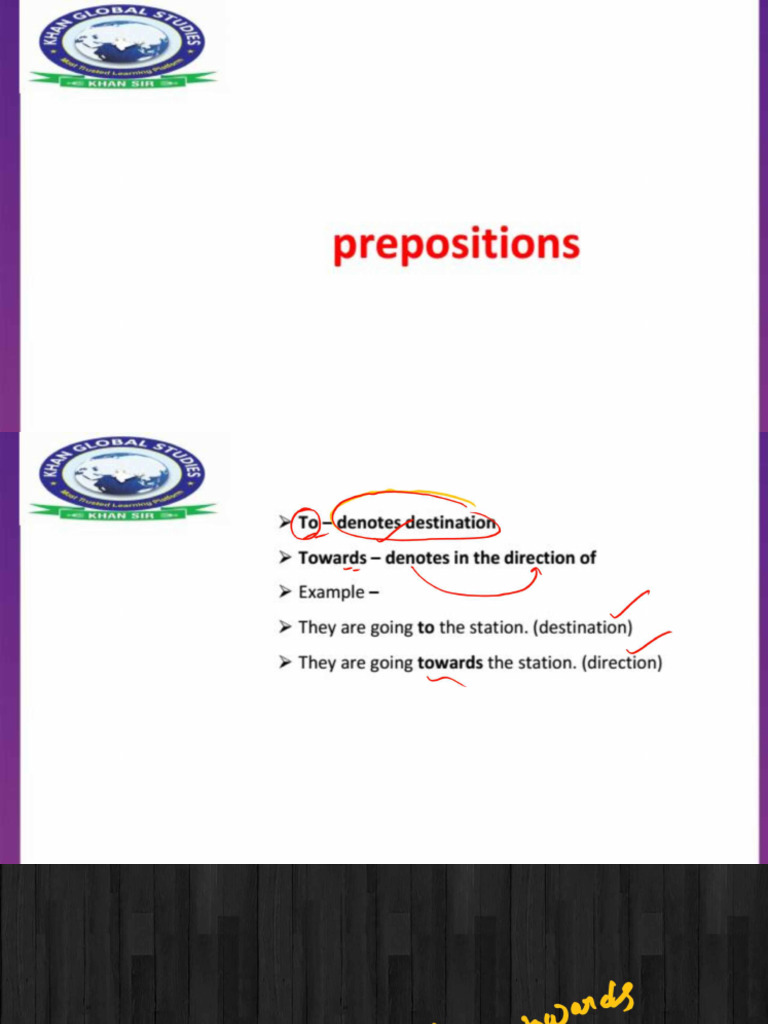 Lecture - 20 - Preposition (Part 2) - 8539081313 | PDF