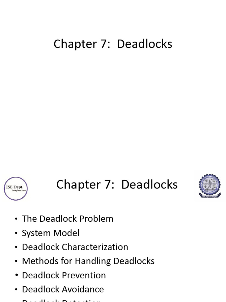 Understanding Deadlocks in Systems | PDF | Concurrency (Computer ...
