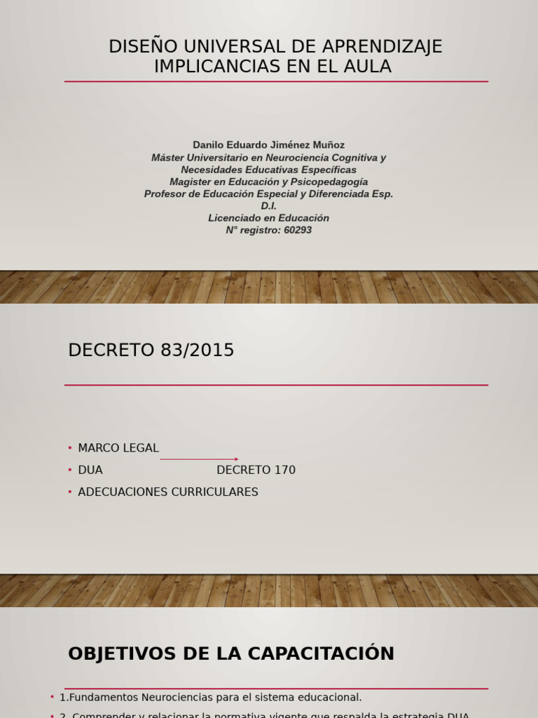 Implicaciones del DUA en el Aula Escolar | PDF | Plan de estudios ...