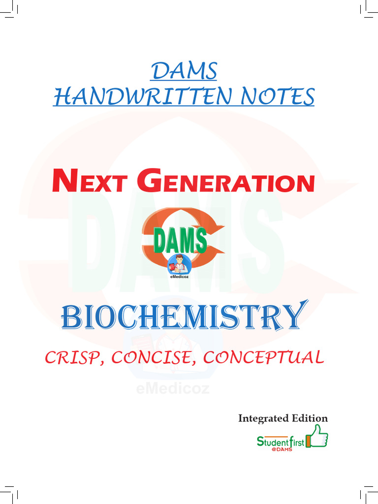 Biochemistry Handwritten Notes Guide | PDF | Biochemistry | Chemistry
