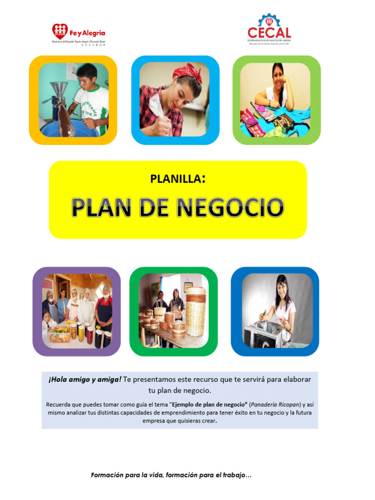 Guía para Crear un Plan de Negocio | PDF | Plan de negocios | Análisis FODA