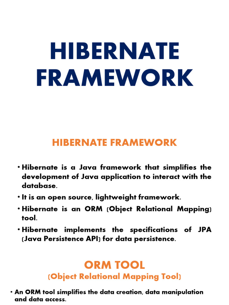 Hibernate Part 1 | PDF