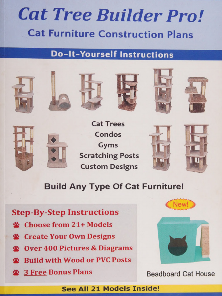 DIY Cat Tree Building Plans Guide | PDF