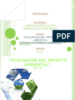 Evaluación y Normas