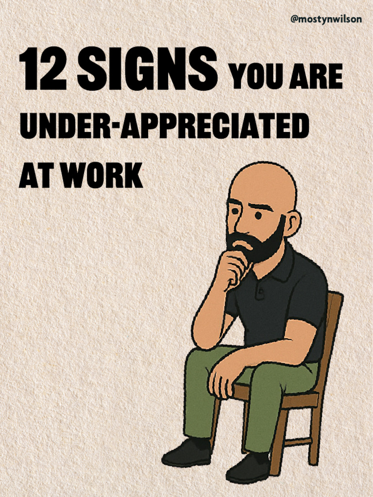 2 Signs You Are Under-Appreciated at Work | PDF
