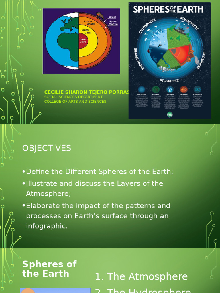 Understanding Earth's Spheres and Layers | PDF | Earth | Atmosphere Of ...