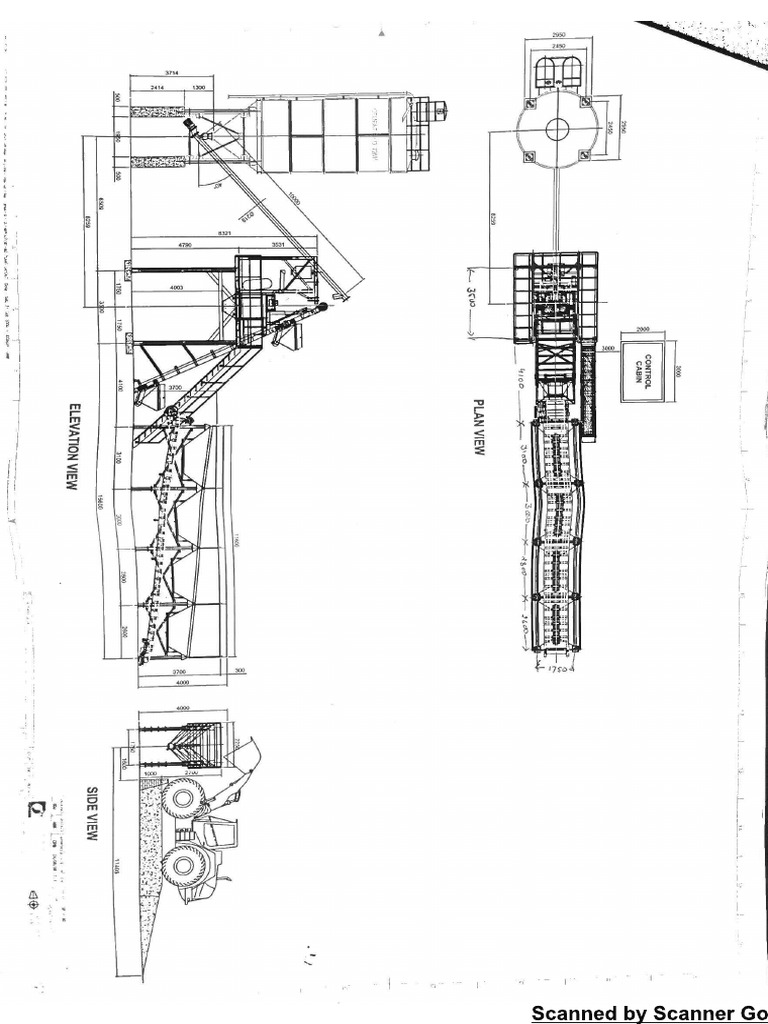 Batching Plant DWG | PDF