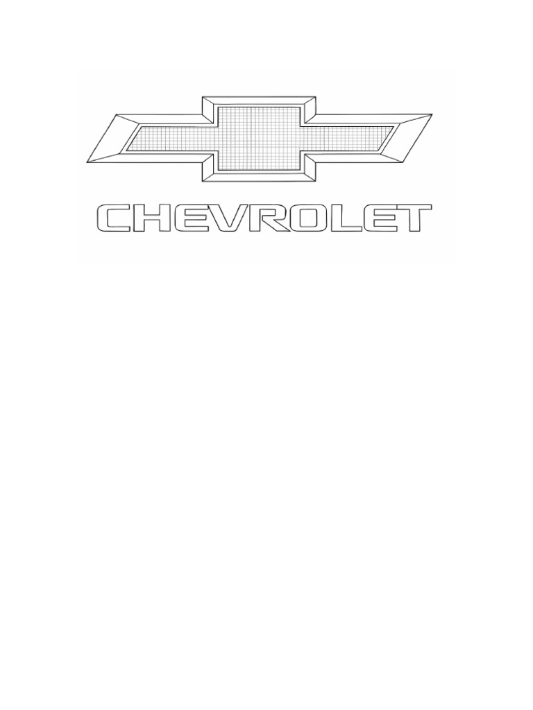 Chevrolet Line Drawing | PDF