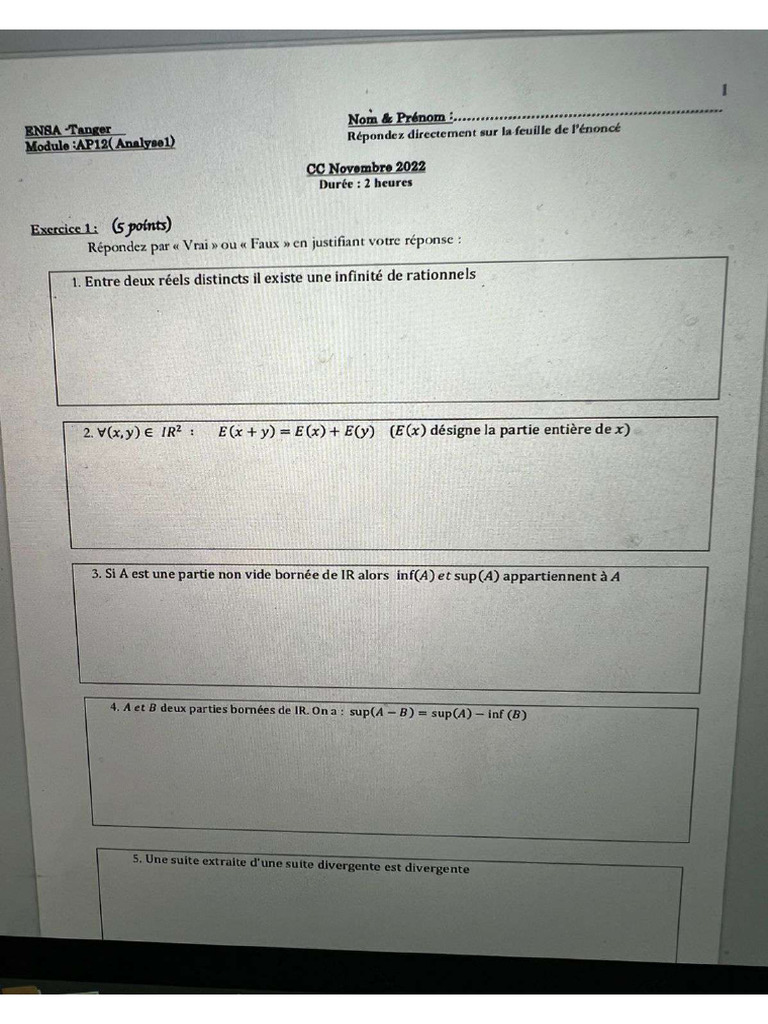 CC1 2022-2023 | PDF
