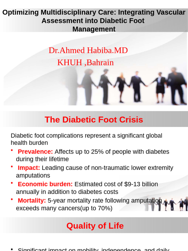 Integrating Vascular Care in Diabetic Foot Management | PDF | Diabetes ...