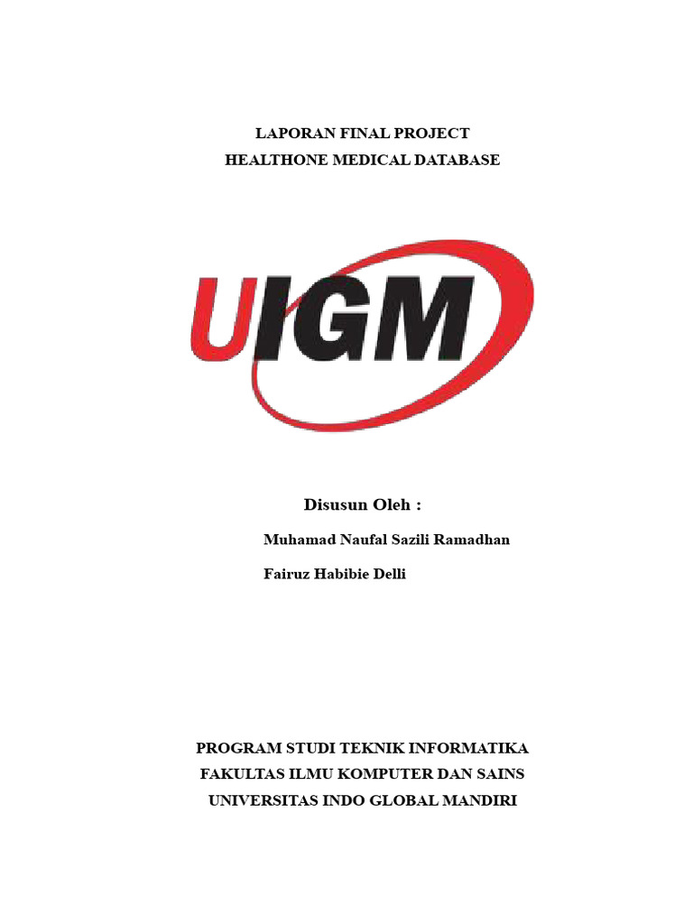 Laporan Final Project Kelompok Hujan 2024110071 2024110085 | PDF