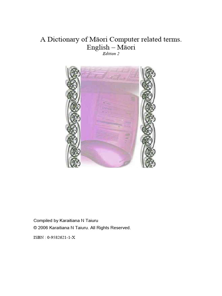 Dictionary of Computer Related Terms Edition 2 | PDF | Icon (Computing ...