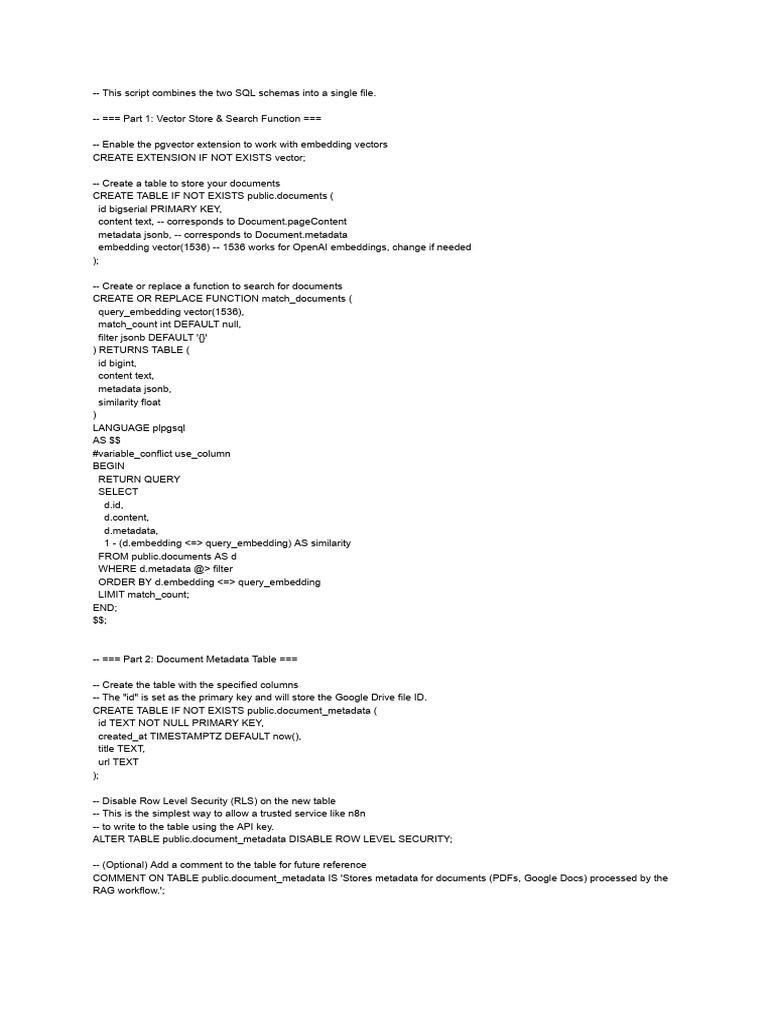 Supabase Table Code | PDF
