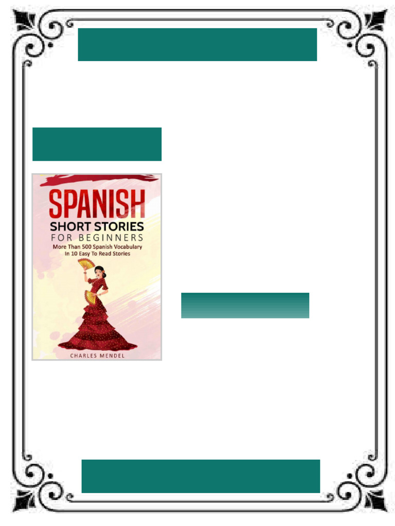 Spanish Short Stories For Beginners 2nd Edition Charles Mendel Ebook 4K ...