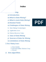 Index: 1. Data Mining