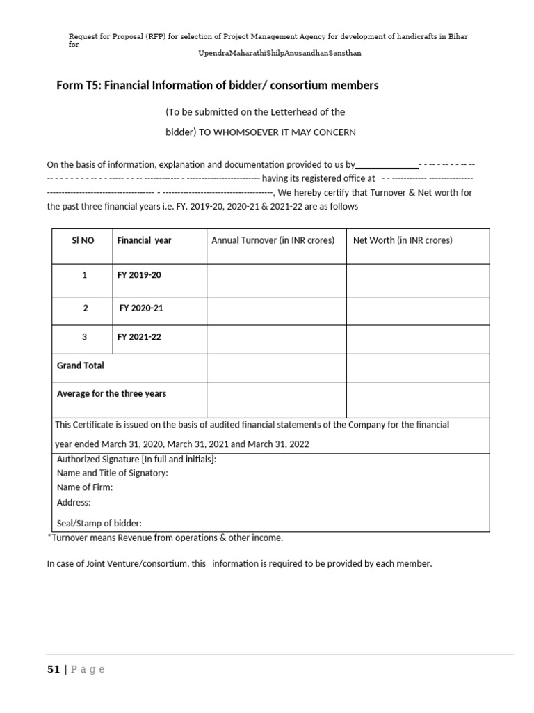 Form T5 | PDF