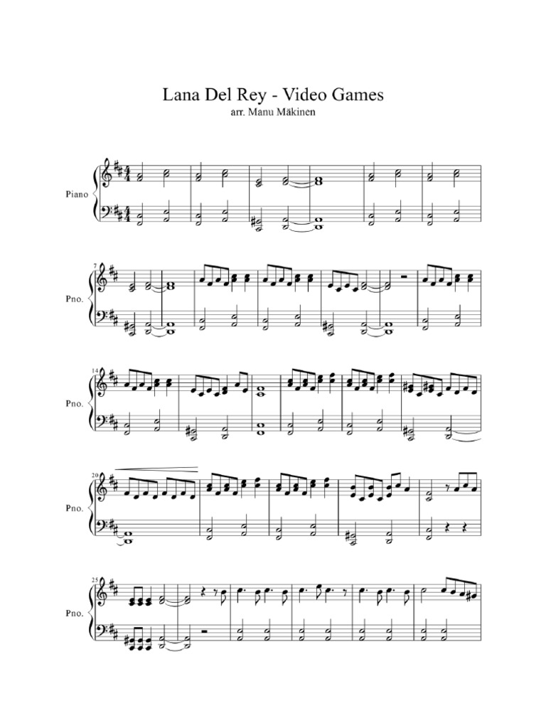 Cola Lana Del Rey Chords