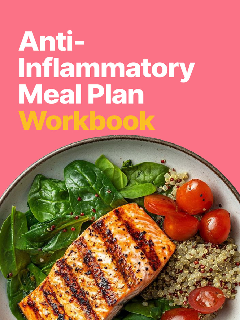 Anti Inflammatory Diet Meal Plan | PDF