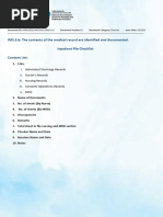 Hospital Discharge Checklist Template | PDF