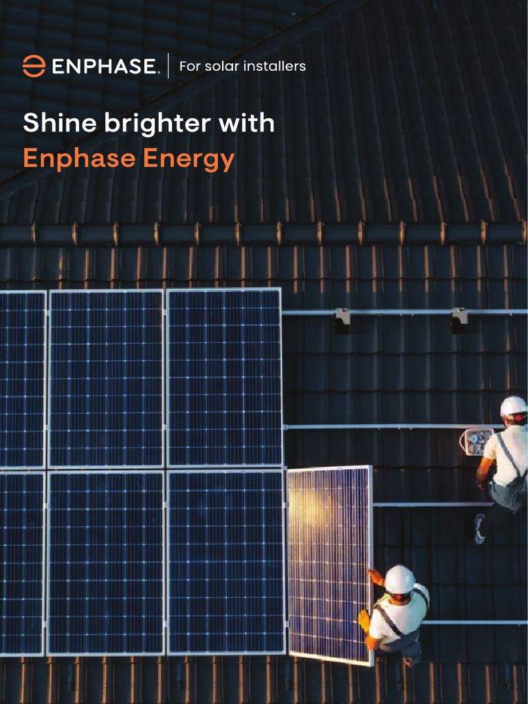 Enphase Installer Brochure 2024 Final | PDF