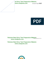 ECAT Test Sample Test Papers - New
