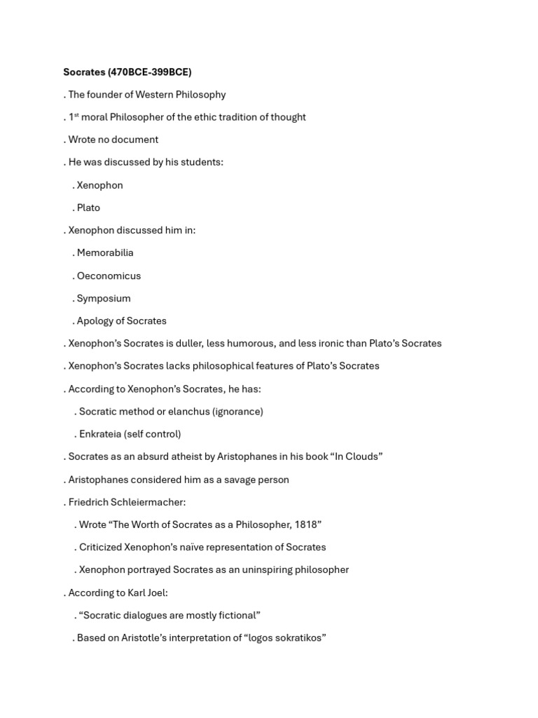 Socratic Philosophy and Its Critics | PDF | Socrates | Plato