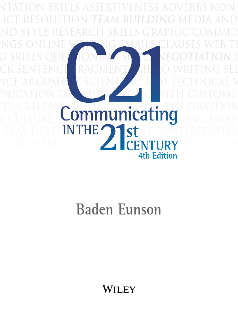 Gender Communication in the 21st Century | PDF | Gender | Gender Studies