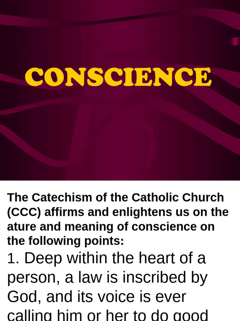 Moral Conscience | PDF