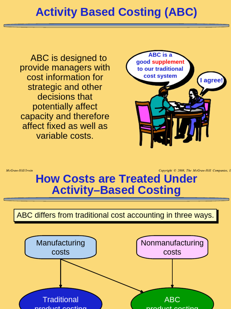 Understanding Activity-Based Costing (ABC) | PDF | Cost Accounting ...