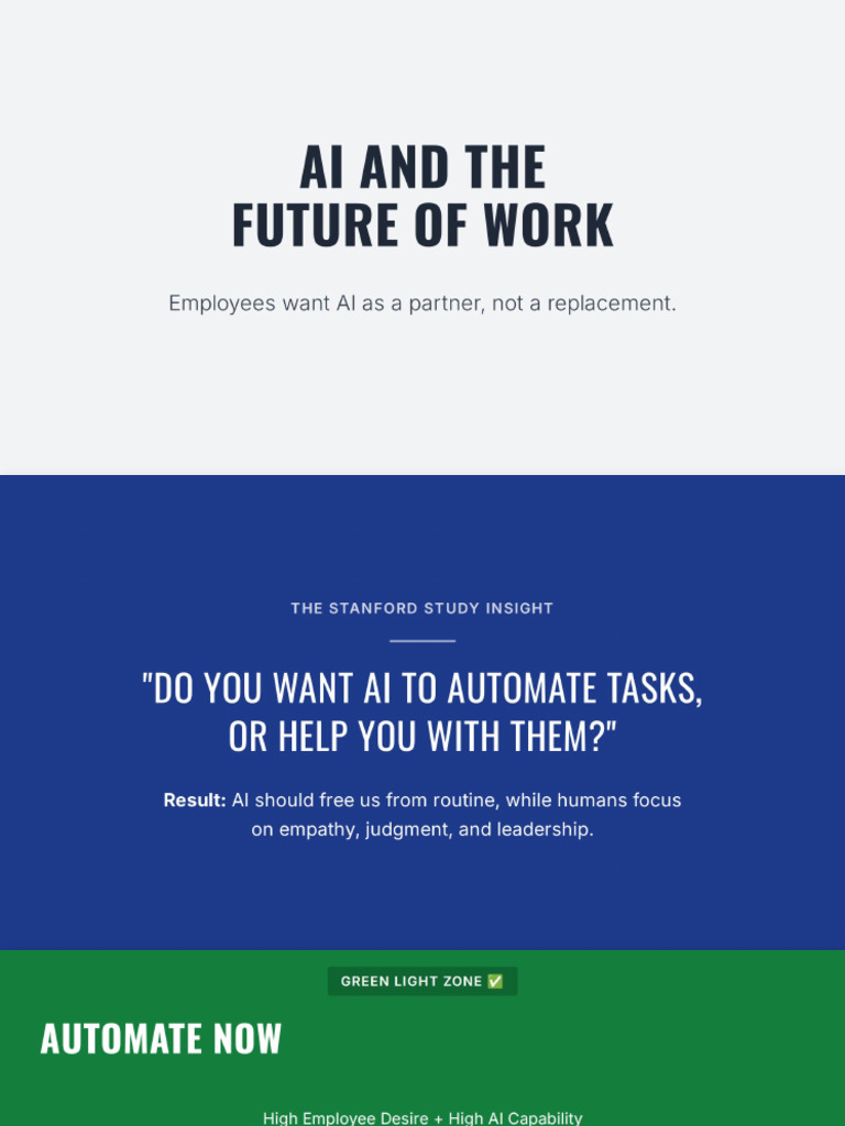 AI and Future of Work - V1 | PDF