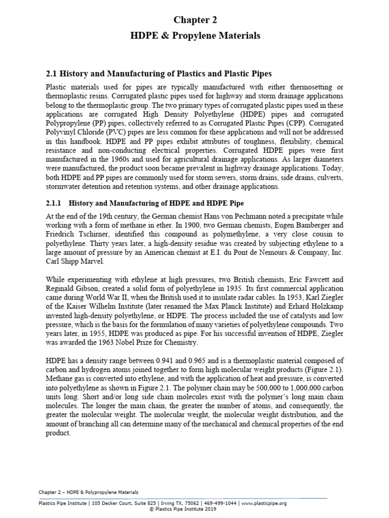 Chapter 2 - Materials - Final - B | PDF | Polyethylene | Polymers