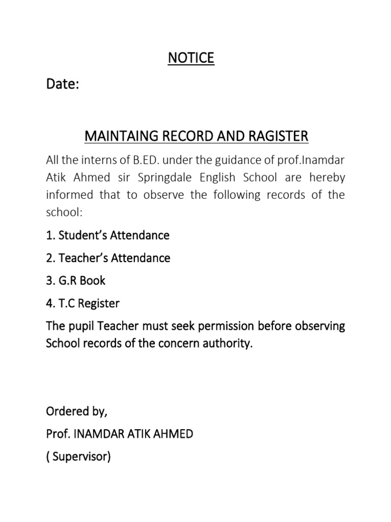 Notice Date | PDF