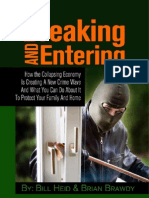 Breaking and Entering-How The Collapsing Economy Is Creating A New Crime Wave &amp What You Can Do About It