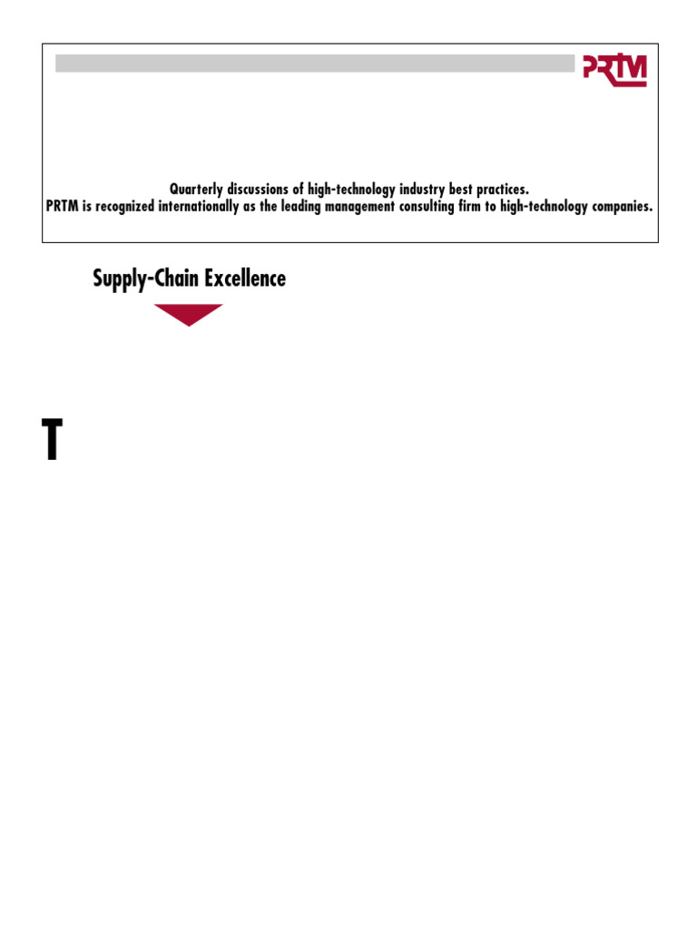 Supply Chain Management Best Practices | PDF | Supply Chain | Supply ...