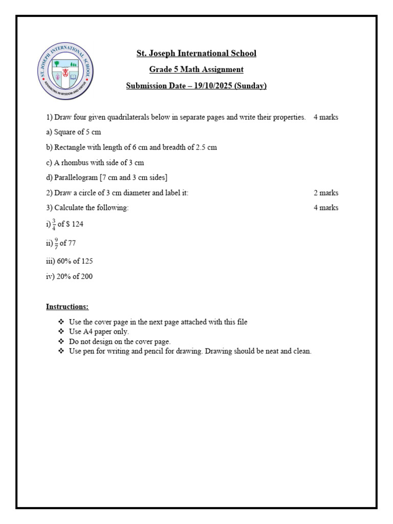 Grade 5 Math | PDF